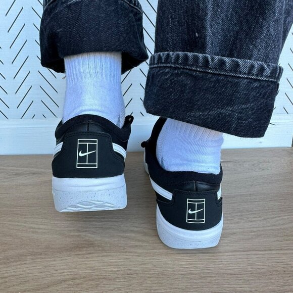 ⭐Nike Court Zoom Lite 3 Mens Hard Court Men Shoes 7.5 Black Sneakers DH0626-010 - Picture 7 of 11